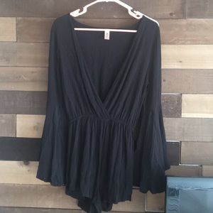 Long sleeved romper